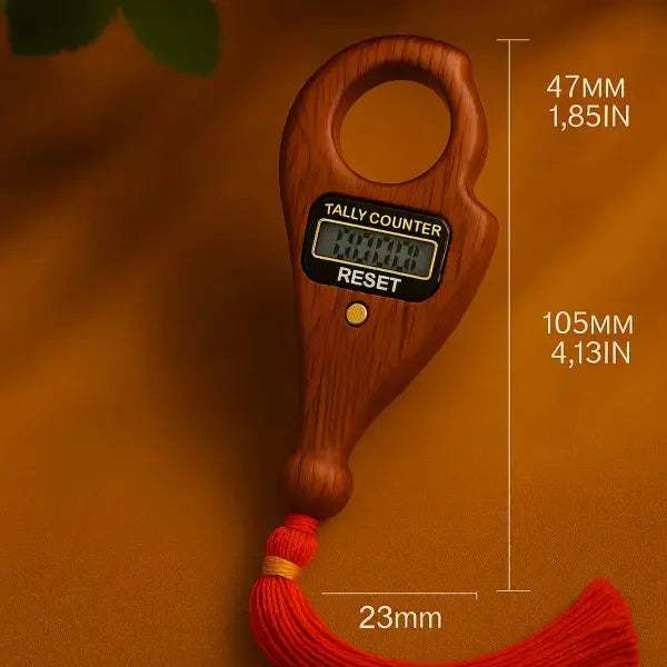 JapCounter™ | Digital Finger Tally Counter for Jaap & Meditation