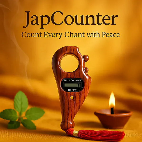 JapCounter™ | Digital Finger Tally Counter for Jaap & Meditation